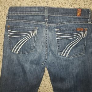 7 For All Mankind Dojo Wide Leg Jeans